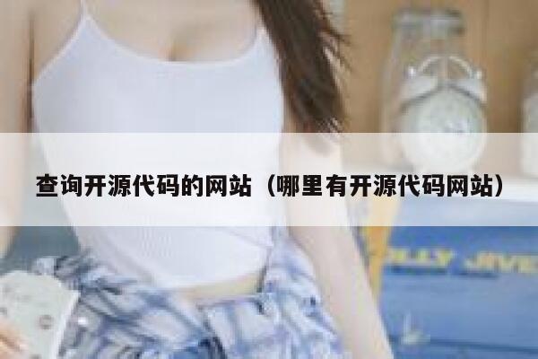 查询开源代码的网站（哪里有开源代码网站） 第1张