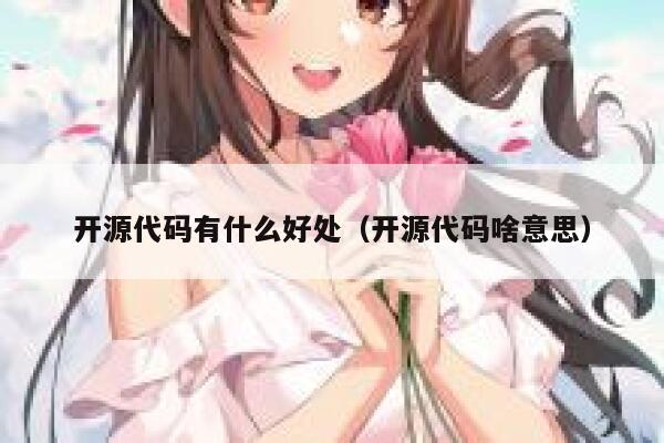 开源代码有什么好处（开源代码啥意思） 第1张