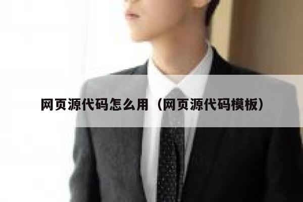 网页源代码怎么用（网页源代码模板） 第1张
